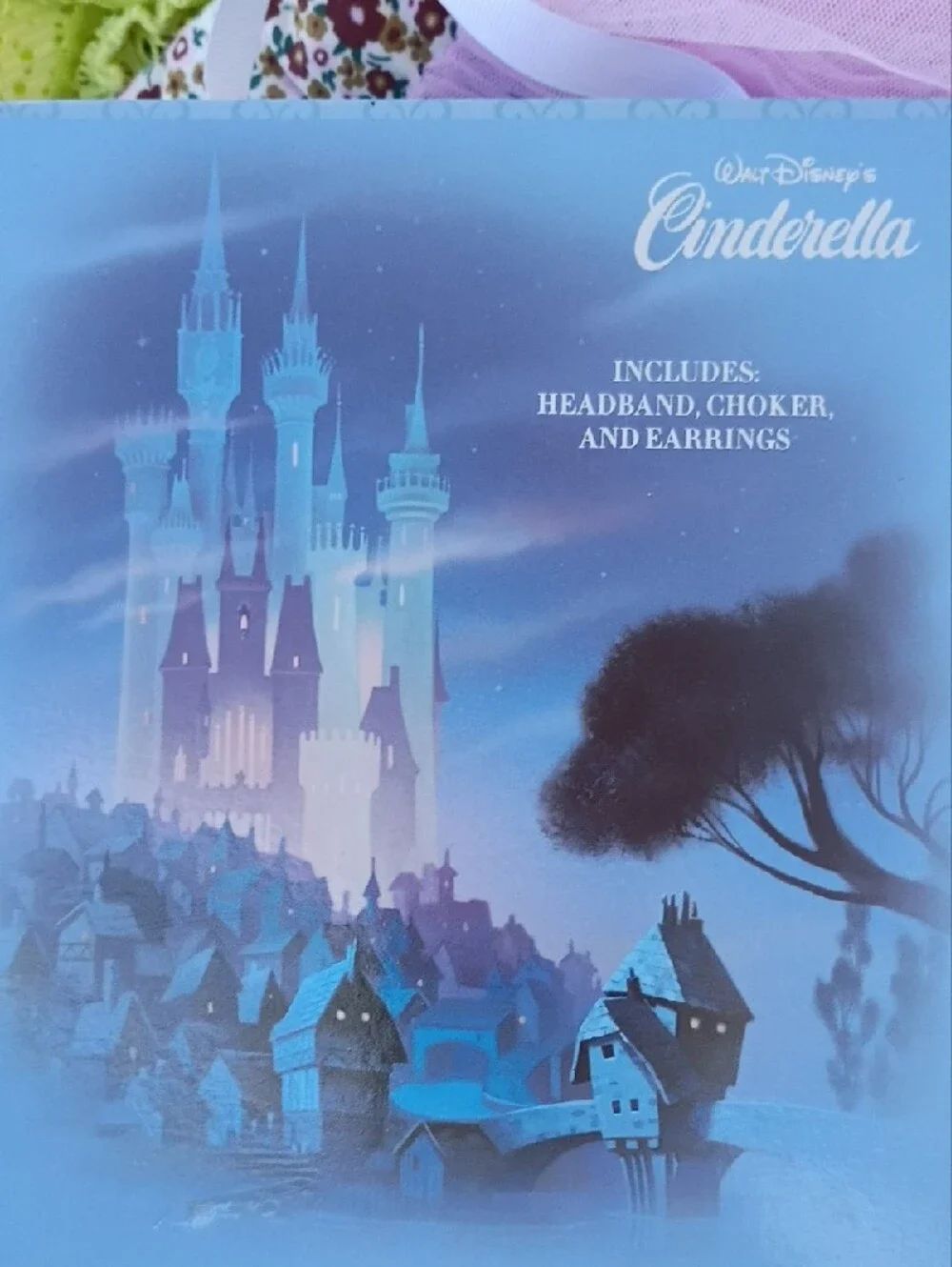Disney Cinderella Light Blue Headband & Jewelry Accessory Set